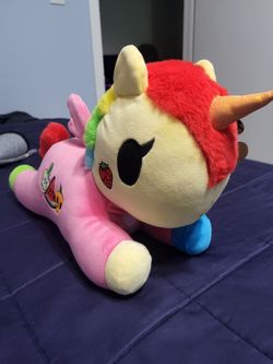 TokiDoki Squishy Frutanna Unicorn Plush