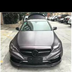 2019 FACELIFT C63 LOOK BODYKIT Front + Rear FOR 2015-2021 MERCEDES W205 C CLASS