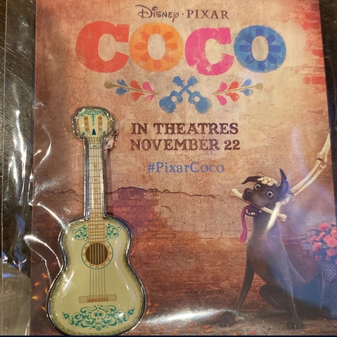 “Coco” Guitar Pin