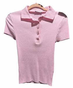 Zara ribbed polo shirt
