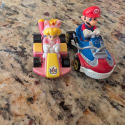 Hot wheels Cat Peach and Sneaker Mario