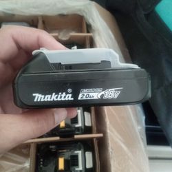 Makita 18v 2.0ah Lithium Ion Batteries 