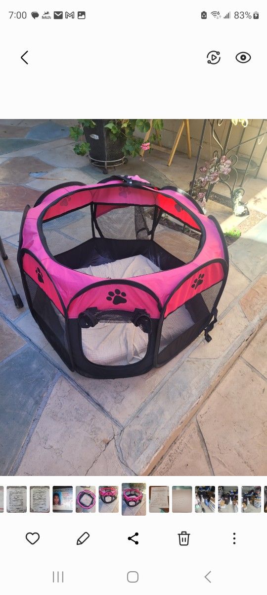 Doggie Pop Up Kennal