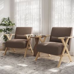 2 Brand New Accent Chairs For Sale