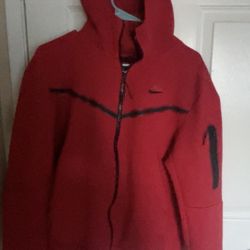 Red And Black Nike Tech