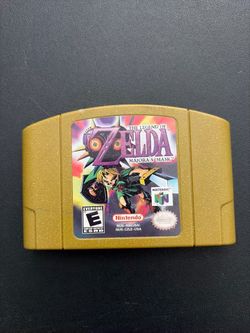 The Legend of Zelda: Majora's Mask N64 Cartridge