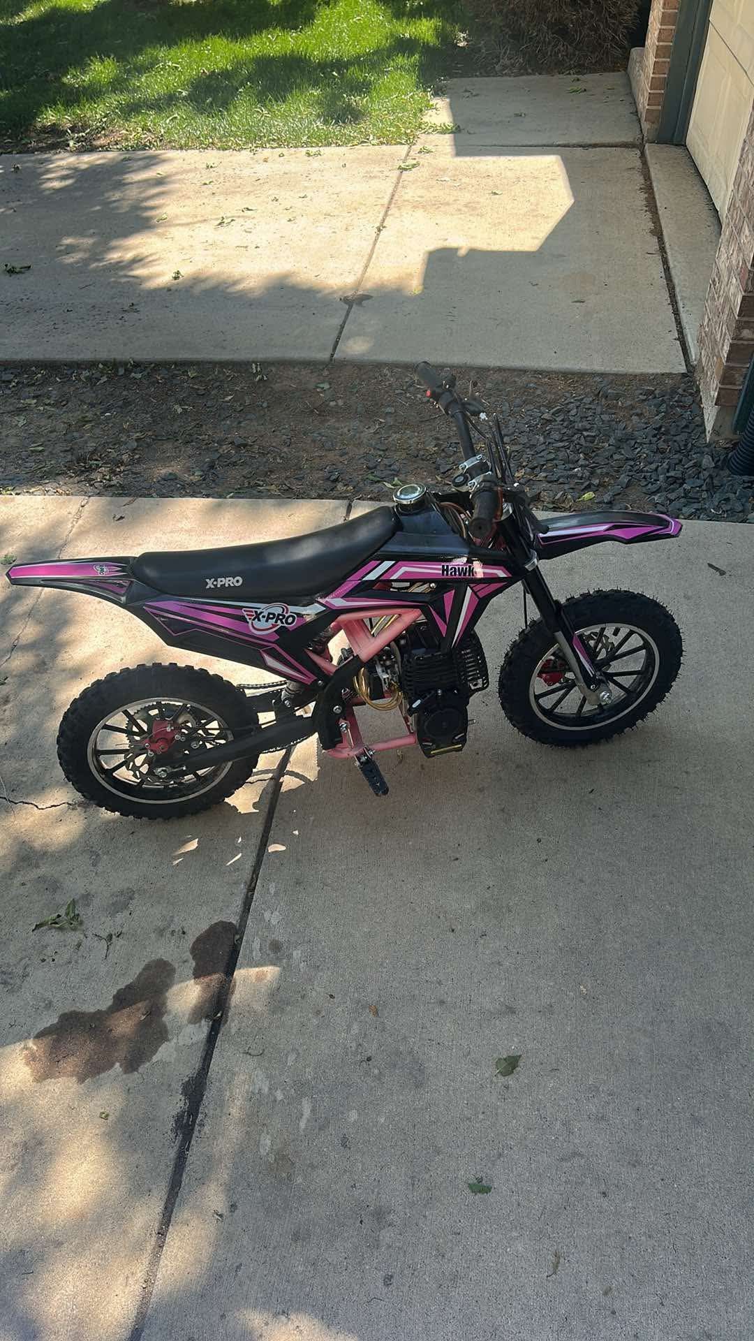 X Pro Hawk Mini Dirt Bike