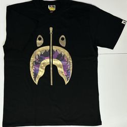 Bape Shark Zip Up T Shirt