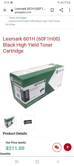 Lexmark 601h