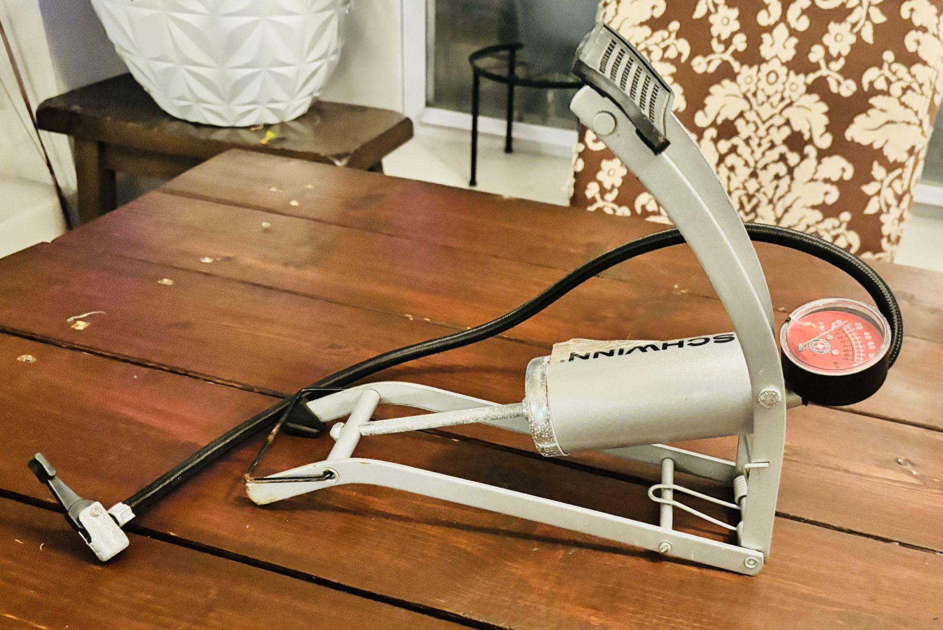 Schwinn Foot Operated Bike Air Pump