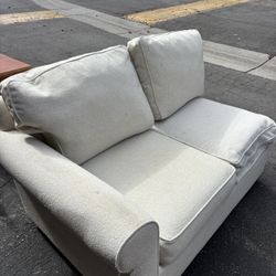 Pottery Barn Loveseat Sectional