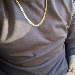 10K Solid Gold Cuban Link Chain – 25” / 83.5 Grams – Heavy Cuban