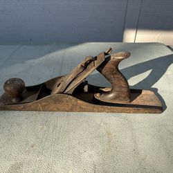 Stanley Bailey No 5 1/2 Hand Planer With Corrugated Base 