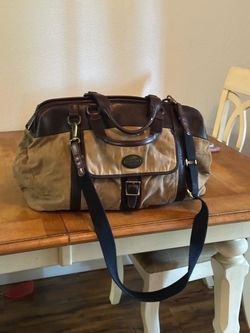 Fossil weekender duffel bag
