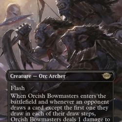 MTG - Orcish Bowmasters - Showcase Foil 