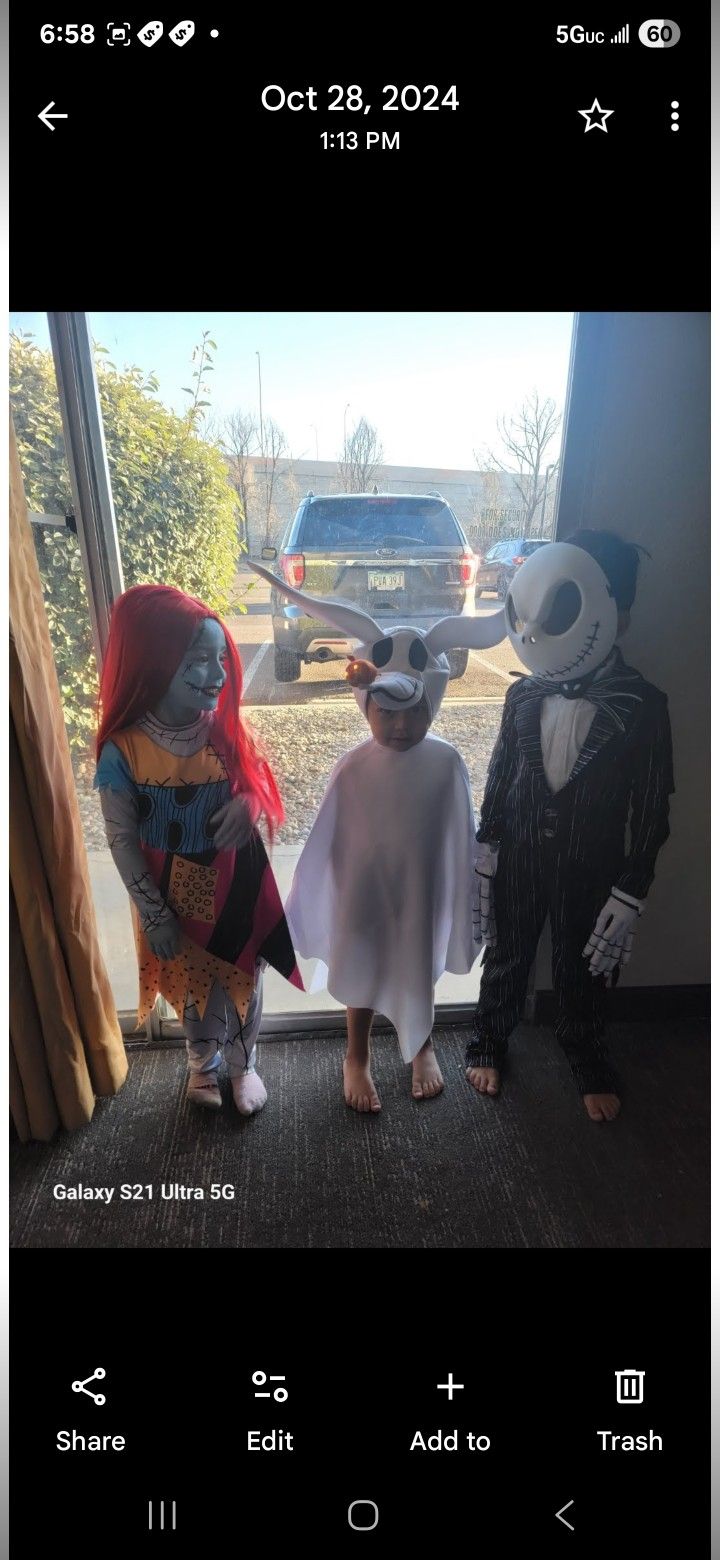 Kids Halloween Costumes The Nightmare Before Christmas Zero 