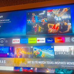 55” Insignia Fire Tv Comes With Wall Mount Parts attached 