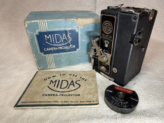 Vintage Midas Cine Camera Projector by Taylor Hobson