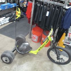 Used Razor DXT Drift Trike 20" Tire 10" Slick Surface Rear Wheels ( Read The Description)