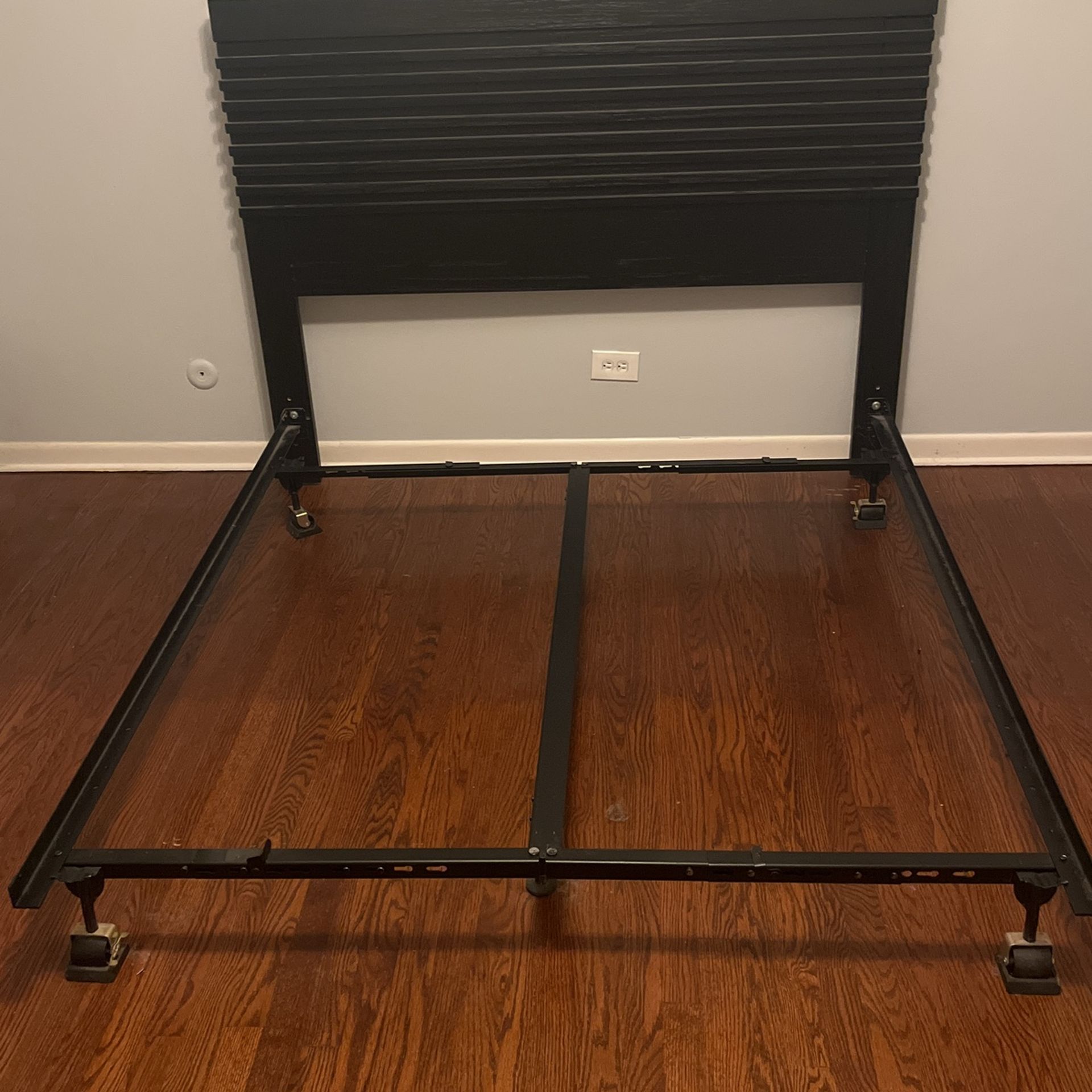Full Size Bed Frame Plus Back Board