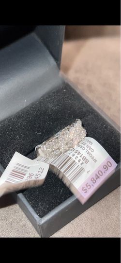 Diamond Pavé Band Ring with Tags