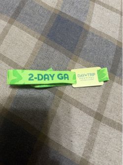 2026 (2 Day GA) Day Trip Festival Wristband