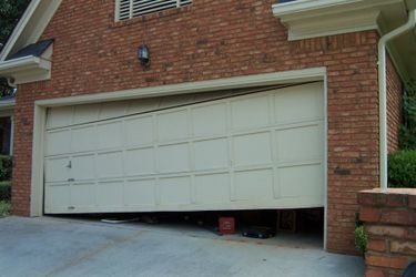 Garage Door Off Tracks