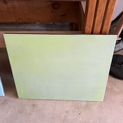 Calming Light Green Painting 