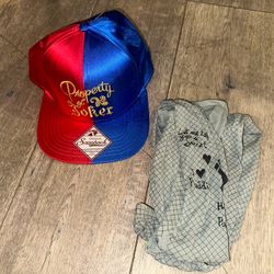 SUICIDE SQUAD - Harley Quinn - Accessories - Harley Quinn Hat & Tattoo Stockings - BRAND NEW! 