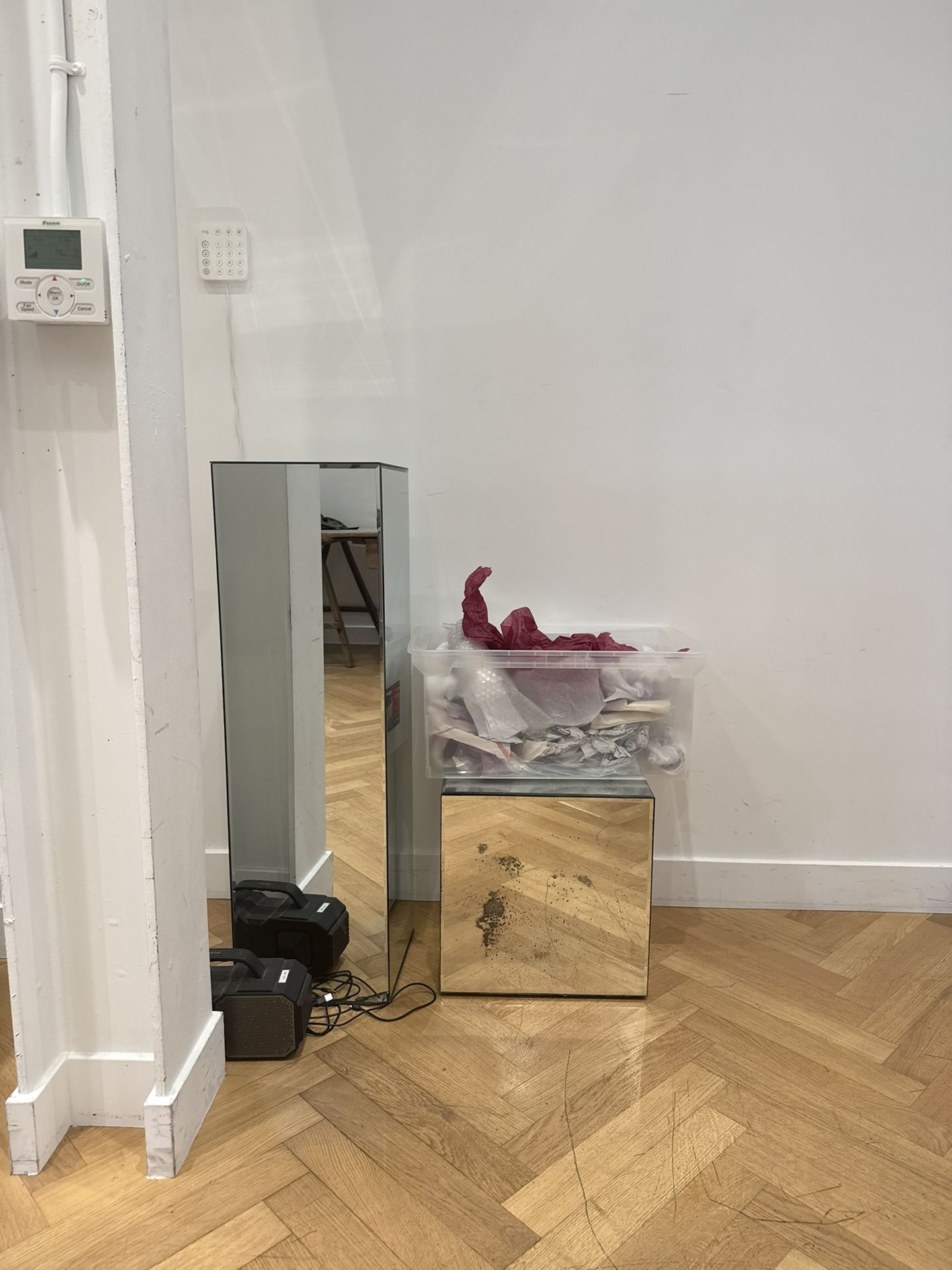 Mirrored Stands