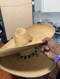 Two mariachi Mexican hats straight from Guadalajara Mexico, authentic