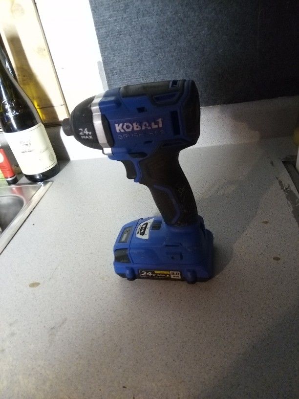 Cobalt 24 Volt Lithium-ion Drill With Battery No Charger