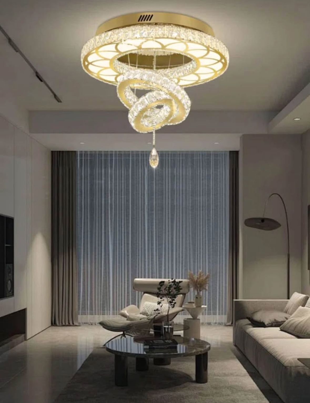 Gold Chandelier