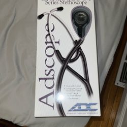 New ADC 602BK cardiology stethoscope 28” black