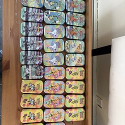 Empty pokemon tin - various sizes