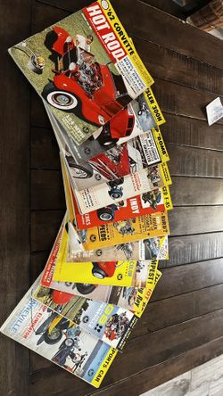 1962 Hotrod Magazines