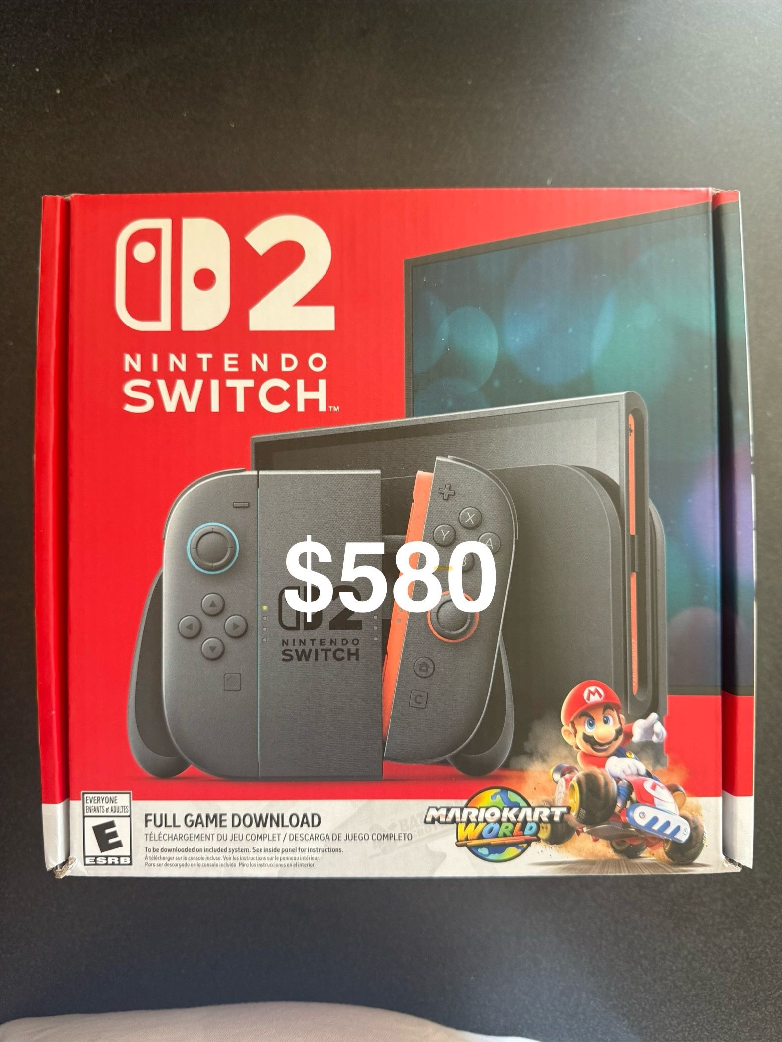 Nintendo Switch 2 Console With Mario Kart World