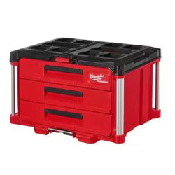 Milwaukee PACKOUT 22 in. Modular 3-Drawer Tool Box
