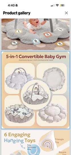 Baby play gym