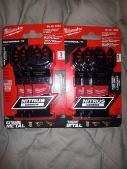Milwaukee Nitrous Carbide Extreme Metal Blades (3 Pack)