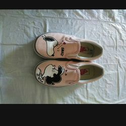 Vans Size 11 Snoopy Shoes Did Not Fit My Daughter 