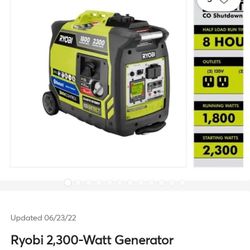 Ryobi GENERATOR 