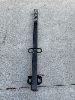 Trailer hitch extension