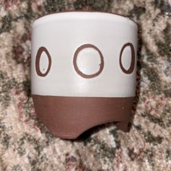 Ceramic Moon Phases Flower Pot