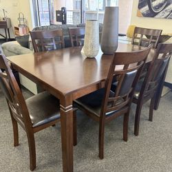 Dining Table With 6 Chairs 