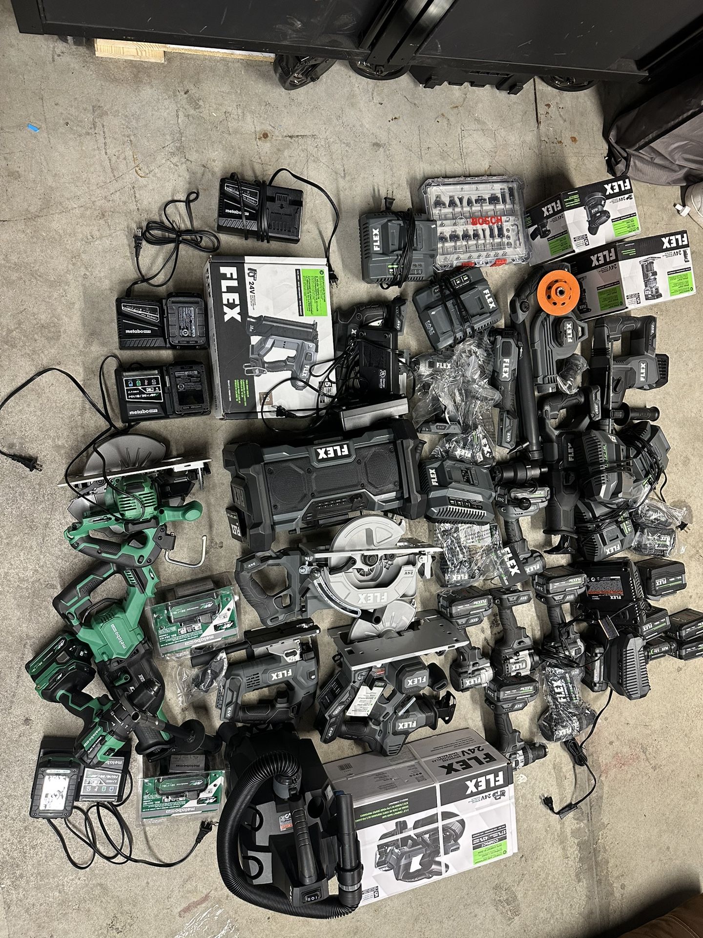 Flex 24v Tools And Metabo HPT Heavy Duty Tools 