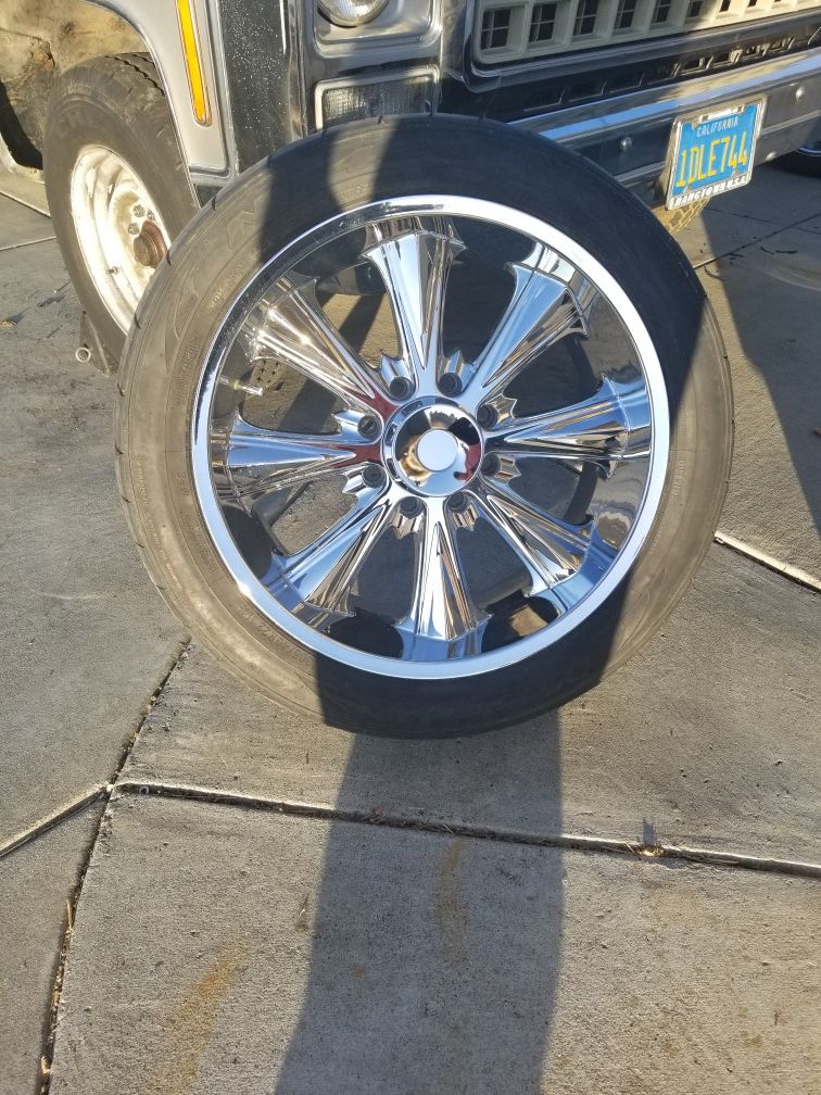 22 inch rims 8 lug ford