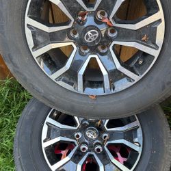 Toyota Tacoma 2022 Rim 265/65/17