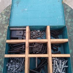 Makita  Metal Assorted Tool Box w/Nails 