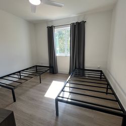 TWO Twin Bed Frames